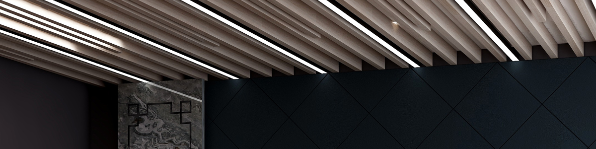 Acoustic Baffle Ceiling